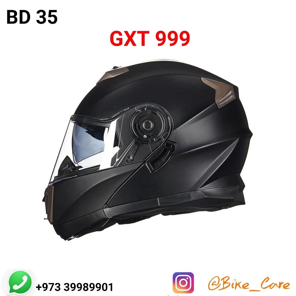 GXT 999 motorcycle full face helmet double lens anti-fog